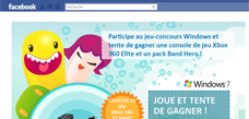 Jeu concours facebook windows