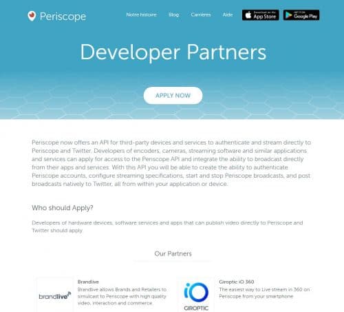 periscope API